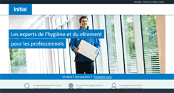 Desktop Screenshot of initial-services.fr